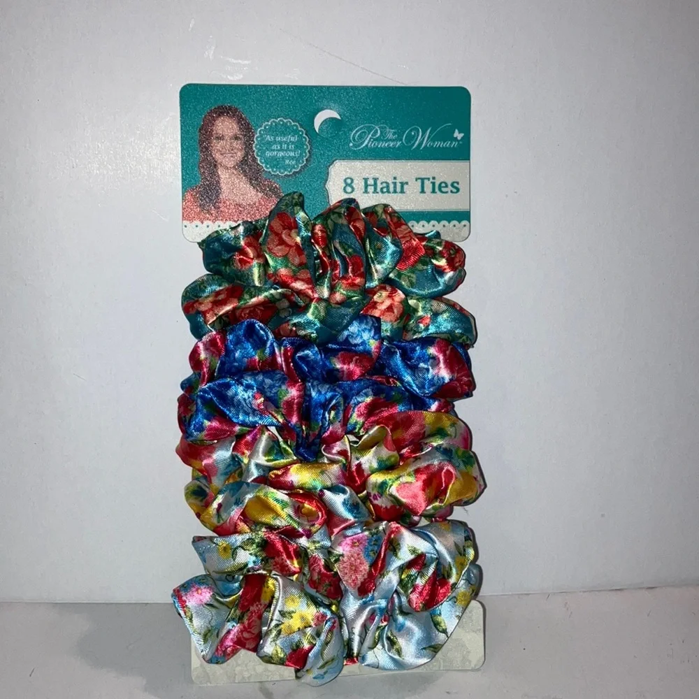 The Pioneer Woman‎ Vibrant Floral Hair Ties